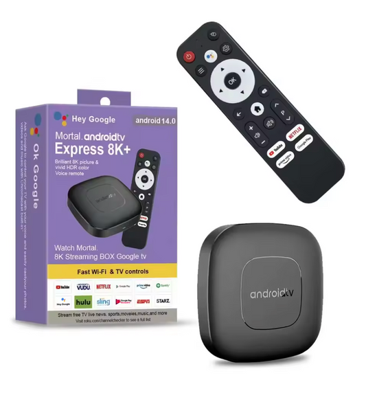 Vellory Android 13 TV Box — 8K Smart Home Theater Media Player with Google Assistant, Netflix & Bluetooth Streaming